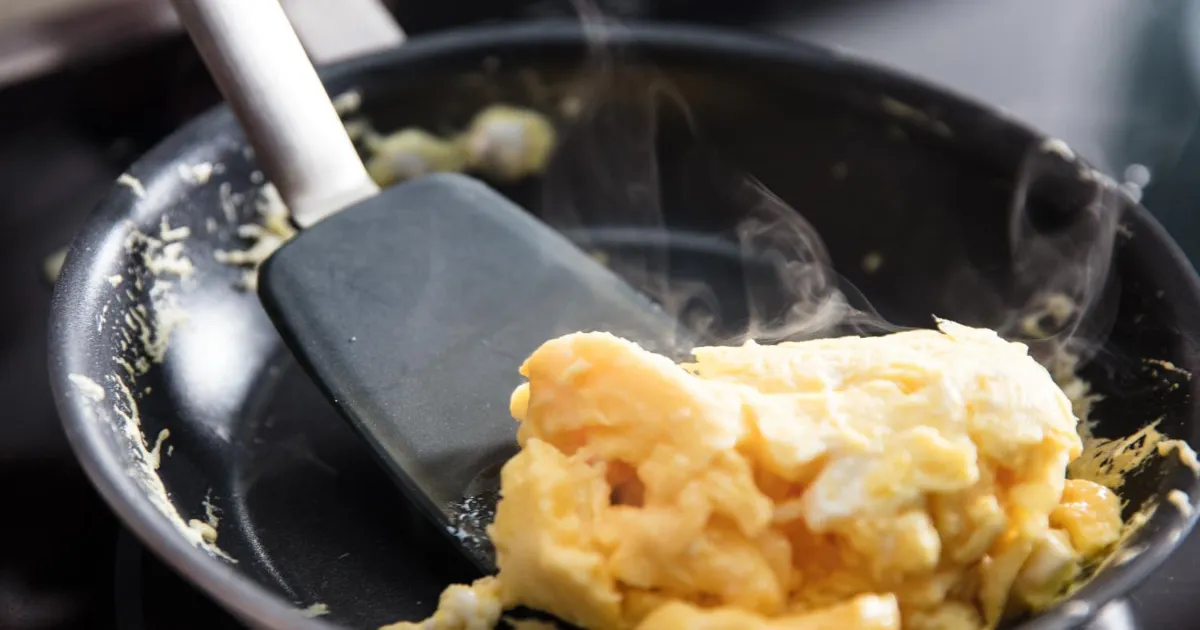 plastic spatula melted in food